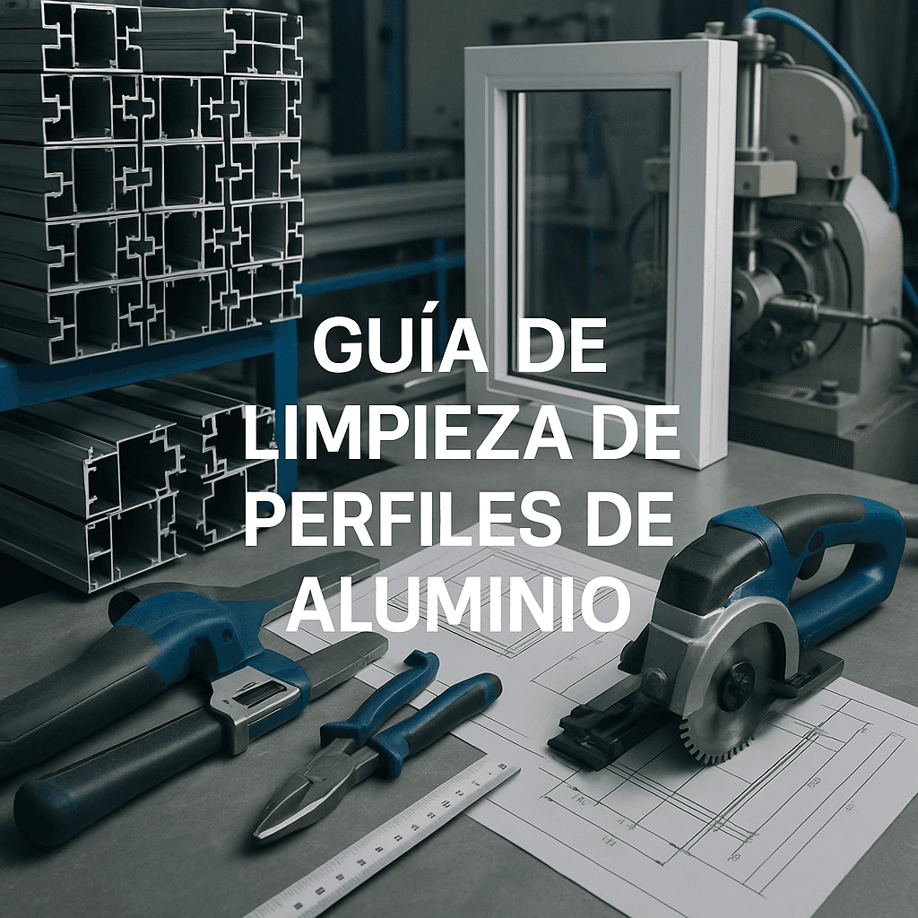Guía de limpieza de perfiles de aluminio