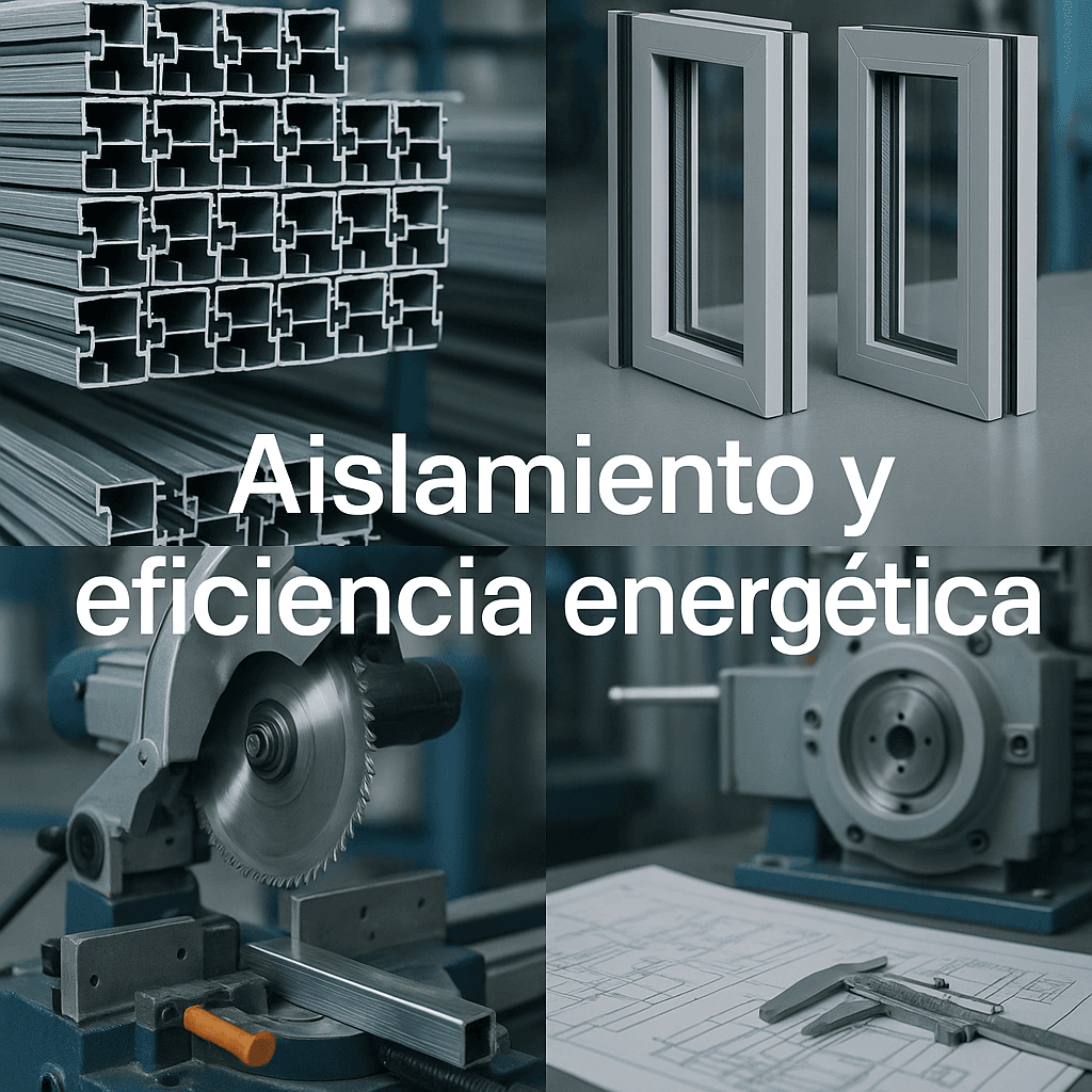 Aislamiento y eficiencia en cerramientos de aluminio